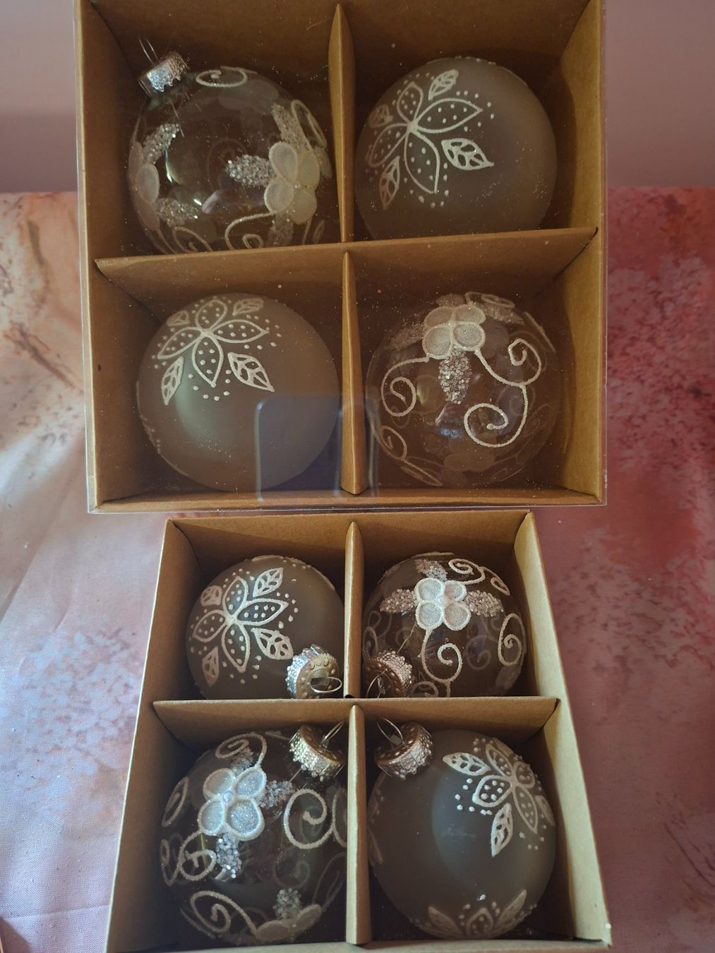 Toutes les décorations: neu: 8 Weihnachtskugeln Glas – Neuf avec emballage d'origine à Nassen par verrueckt