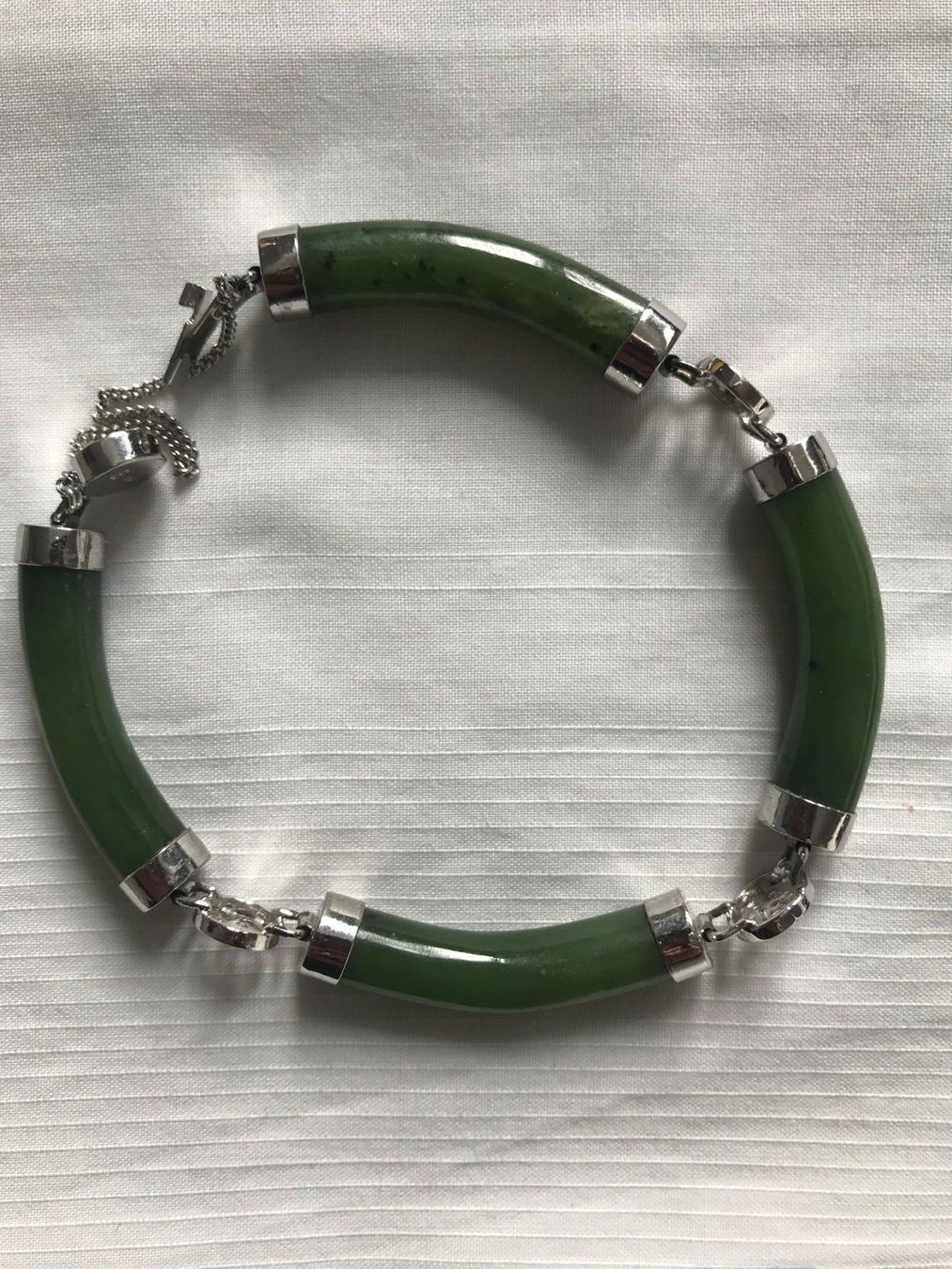 Bracciali & Braccialetti: Jade-Armband – Nuovo (secondo la descrizione) da Baden venduto da Spitzbergen01