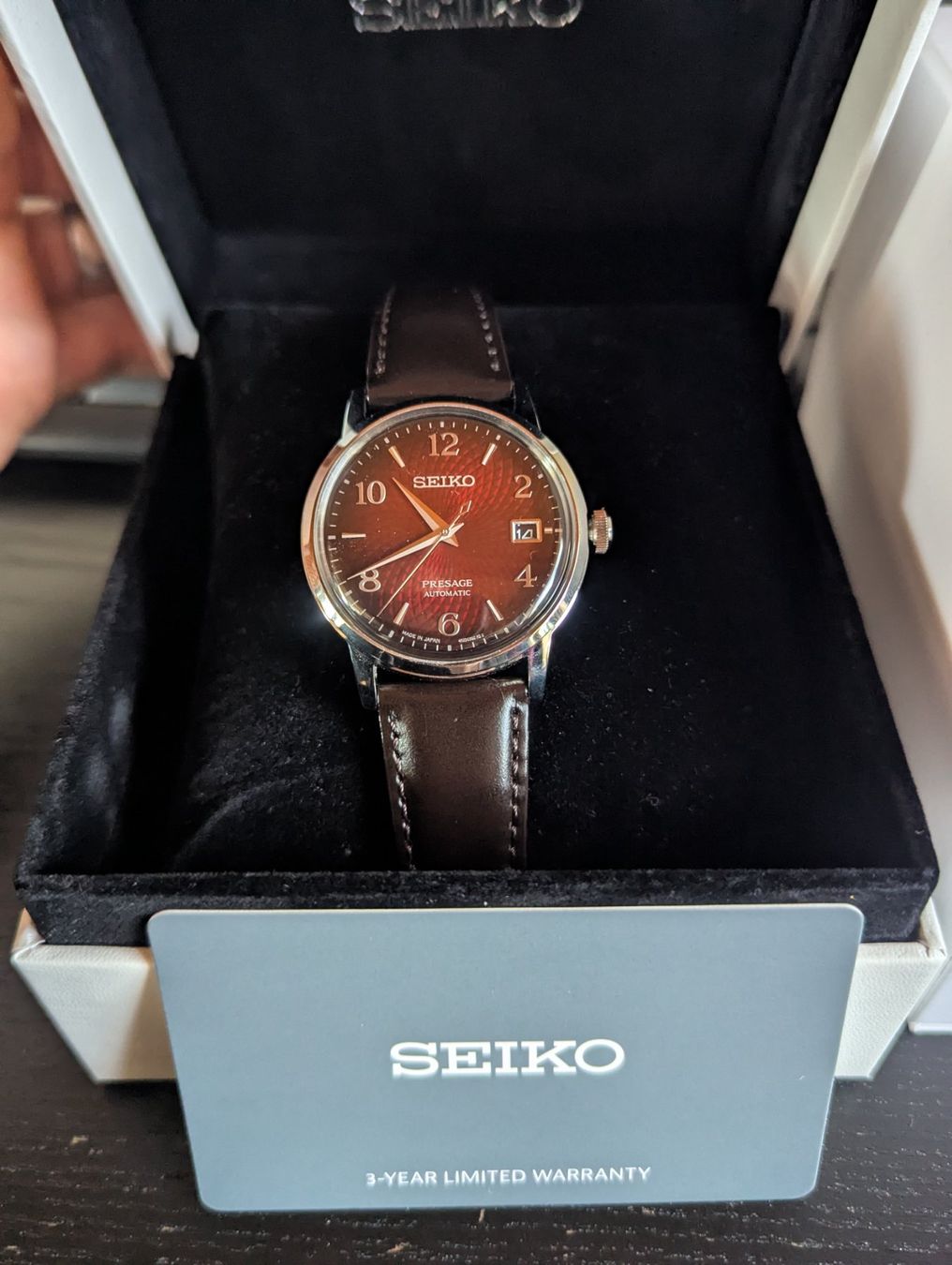 Seiko Orologi: Seiko Presage Automatic Negroni Cocktail Time – Nuovo (secondo la descrizione) da Aarau Rohr venduto da tobinogio 1