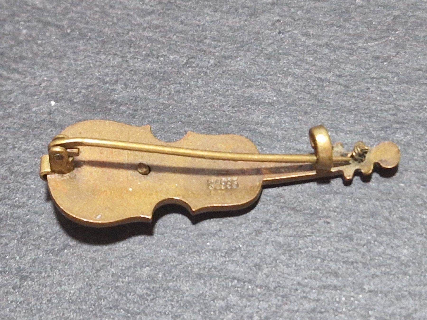 Spille & Fermagli: Antike Jugendstil Geigen-Brosche – Usato da Winterthur venduto da Sadega 3