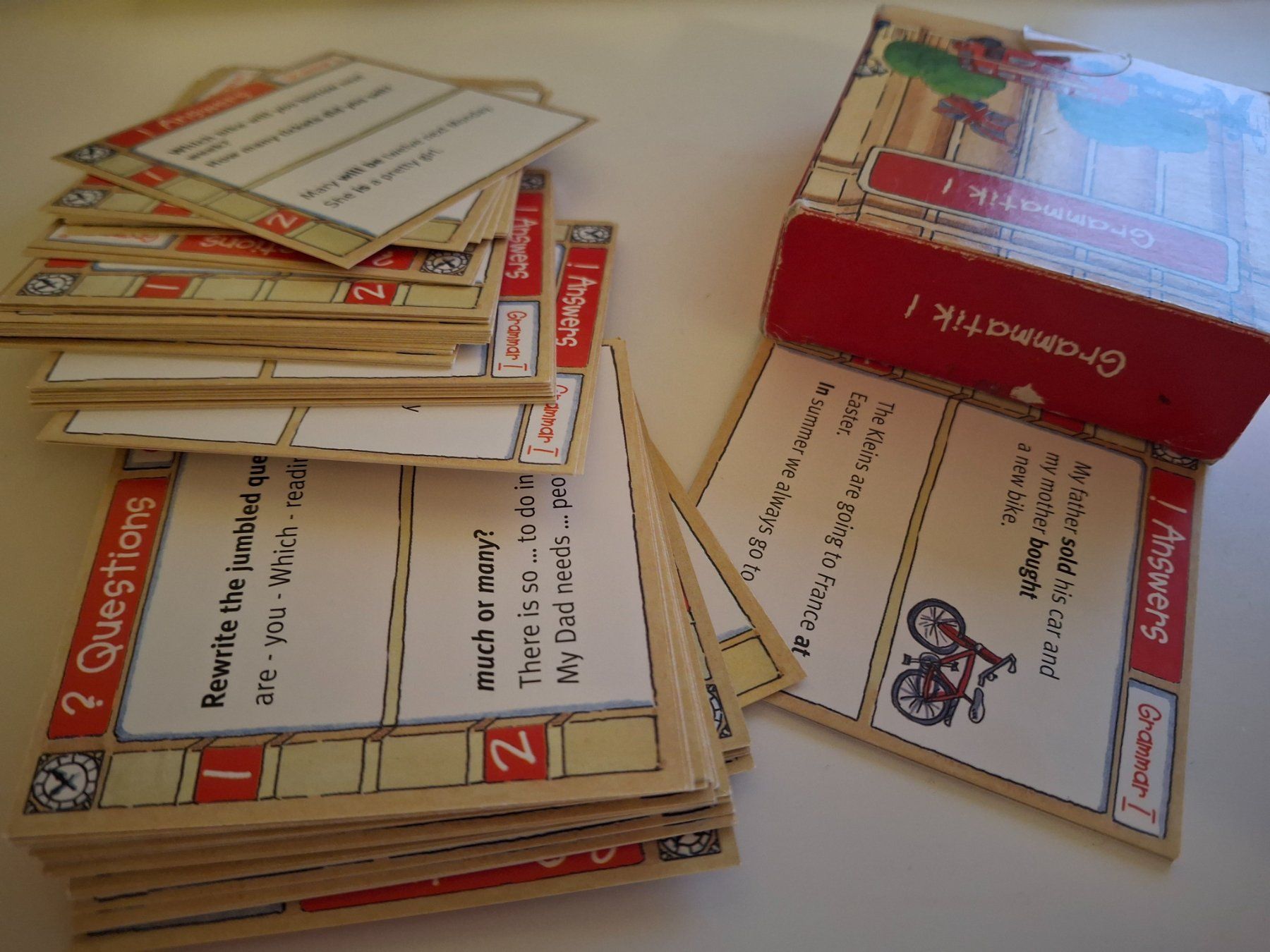 Giochi: Englisch Grammatik Lernspiel-Box – Usato da Walterswil SO venduto da mel_5b2h 2