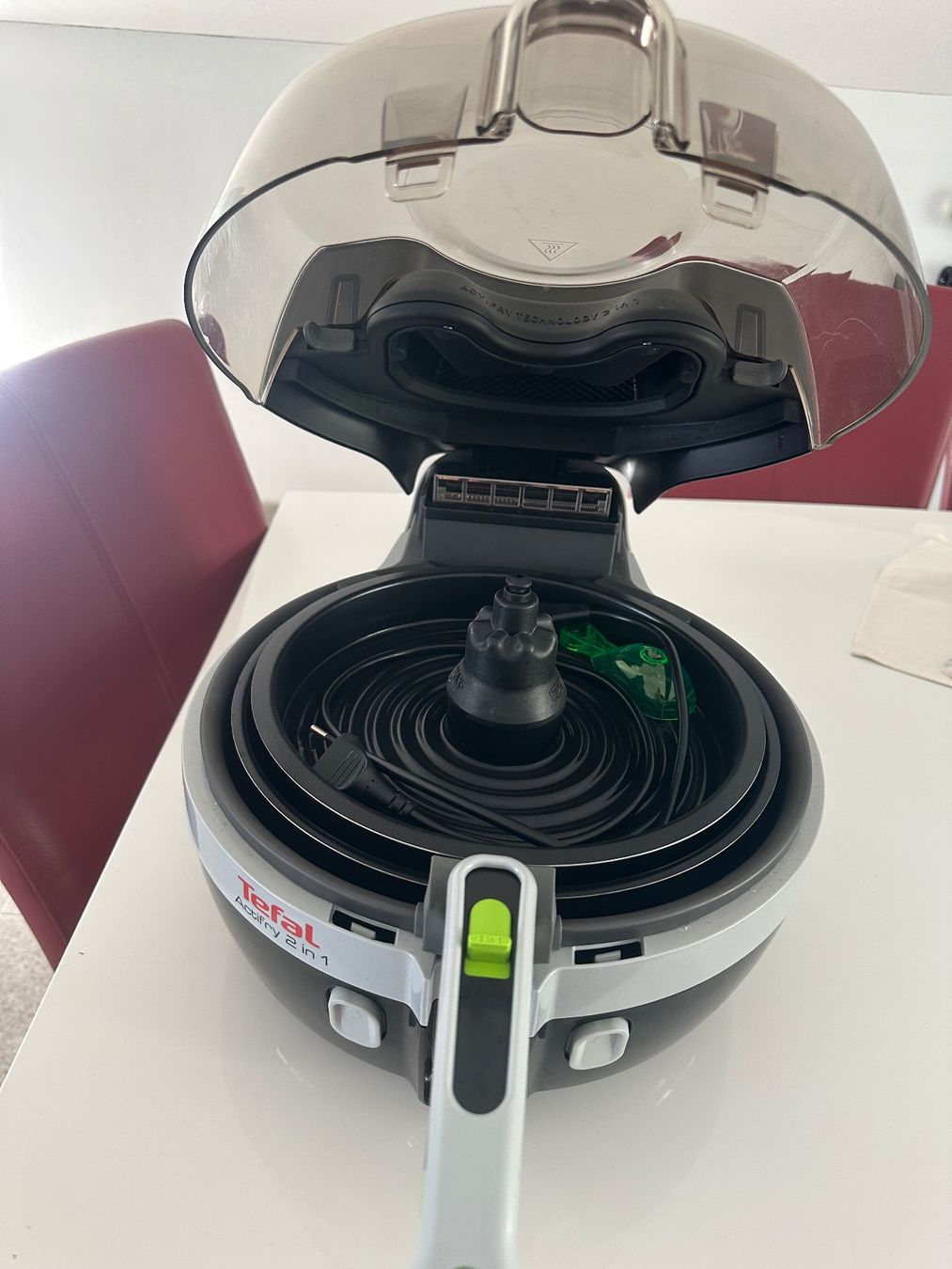 Tefal Elettrodomestici da cucina: Tefal Actifry 2 in 1 Heissluftfritteuse – Usato da Mosen venduto da ruebi14 1
