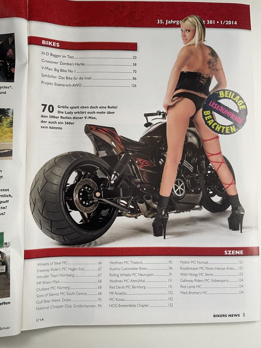 Riviste & Magazine: BIKERS NEWS – Usato da HÄGENDORF venduto da kusi113 2