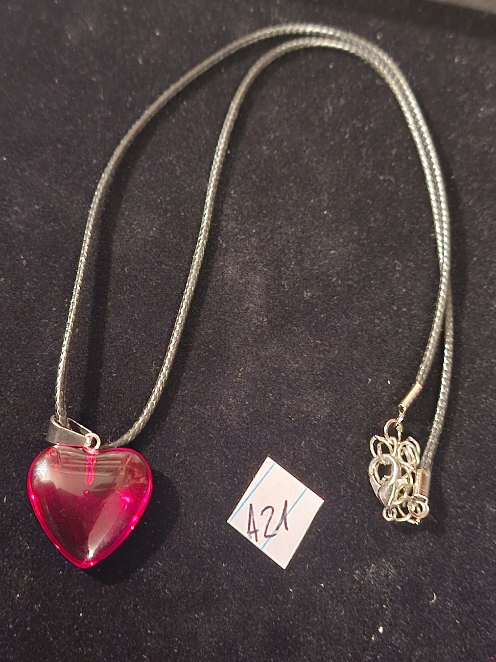 Ketten: Collana cuore ❤️  rosso – Neu (gemäss Beschreibung) aus Motto Blenio von Vigio 3