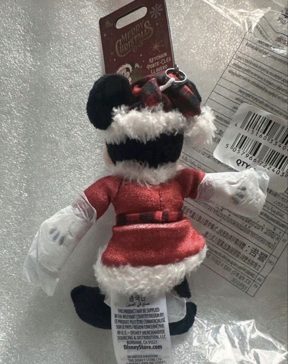 Disney Portachiavi: Disney Mickey Maus Weihnachtsmann Anhänger – Nuovo e nell'imballaggio originale da Balgach venduto da ren_xy57 2