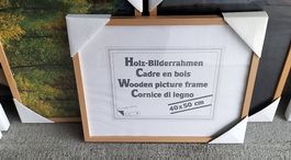 Holz - Bilderrahmen 40cm x 50 cm