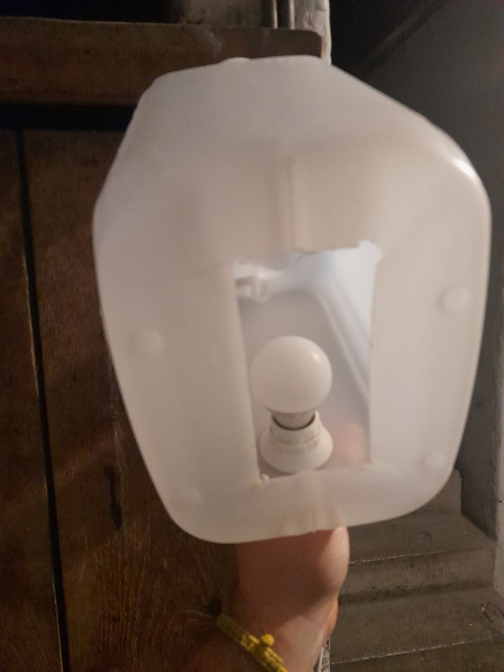 Lampade: kleine Lampe aus Kanister – Usato da Olten venduto da so.bi 3