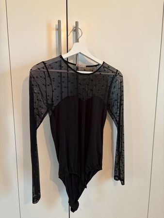Body Anna Field noir, manches longues, taille 36/S ❤️