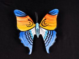 COLORCER Deko-Schmetterling aus Porzellan