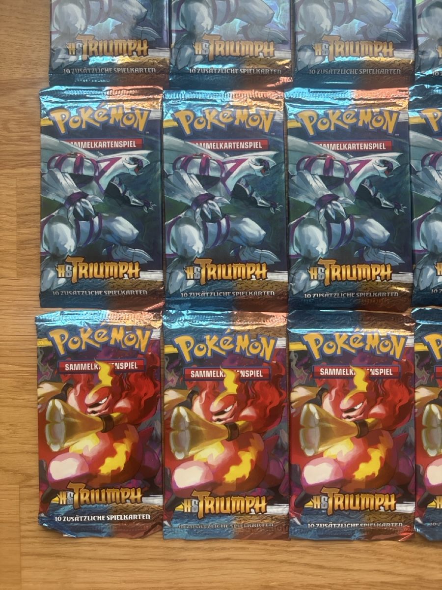 Pokémon Carte collezionabili: Pokemon TCG "HS Triumph" Booster Packs Sealed 2011 – Nuovo e nell'imballaggio originale da steinhausen venduto da pat_nc2x 3
