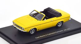 Opel Manta A Cabriolet Karmann 1971 gelb         1:43