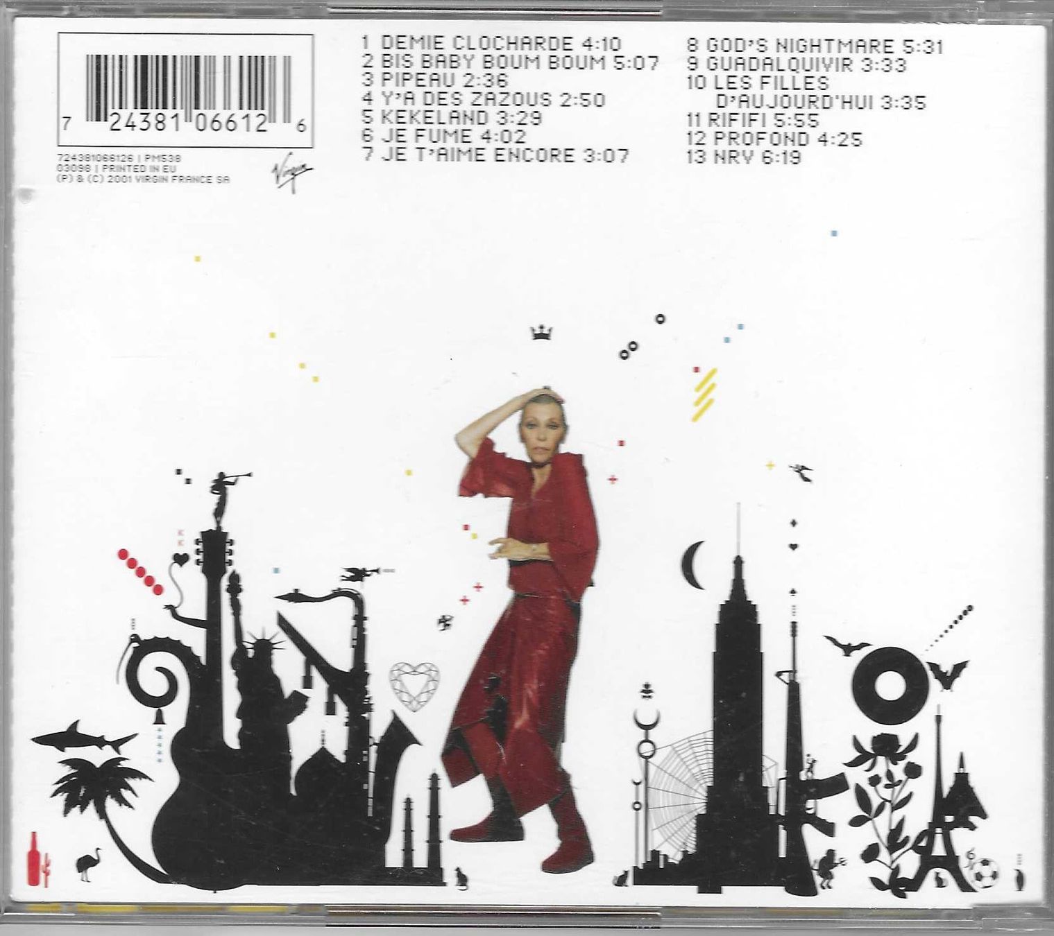 CDs: BRIGITTE FONTAINE  -  KEKELAD – D'occasion à Bex par Giorgiob 1