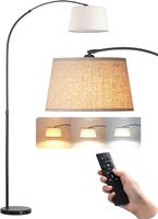 Stehlampe Bogenlampe dimmbar LED höhenverstellbar Wohnzimmer