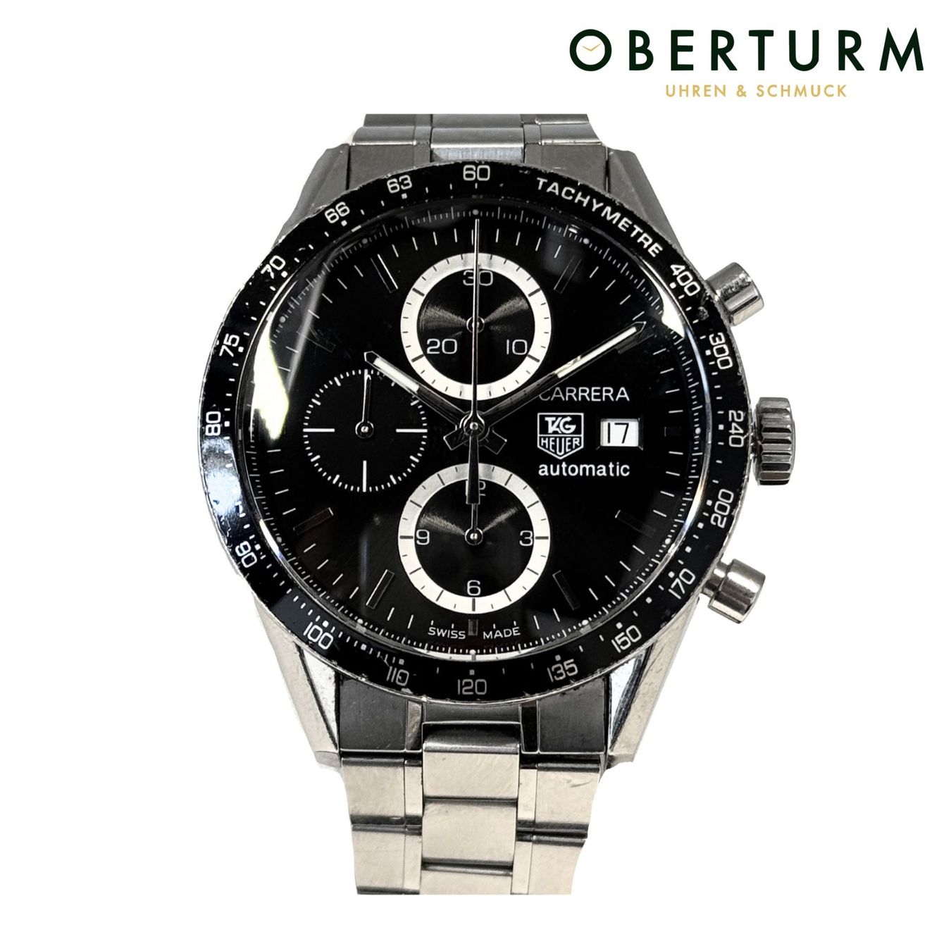 Tag Heuer Orologi: TAG Heuer Carrera Calibre 16 Pre-Owned – Usato da Brugg AG venduto da Oberturm