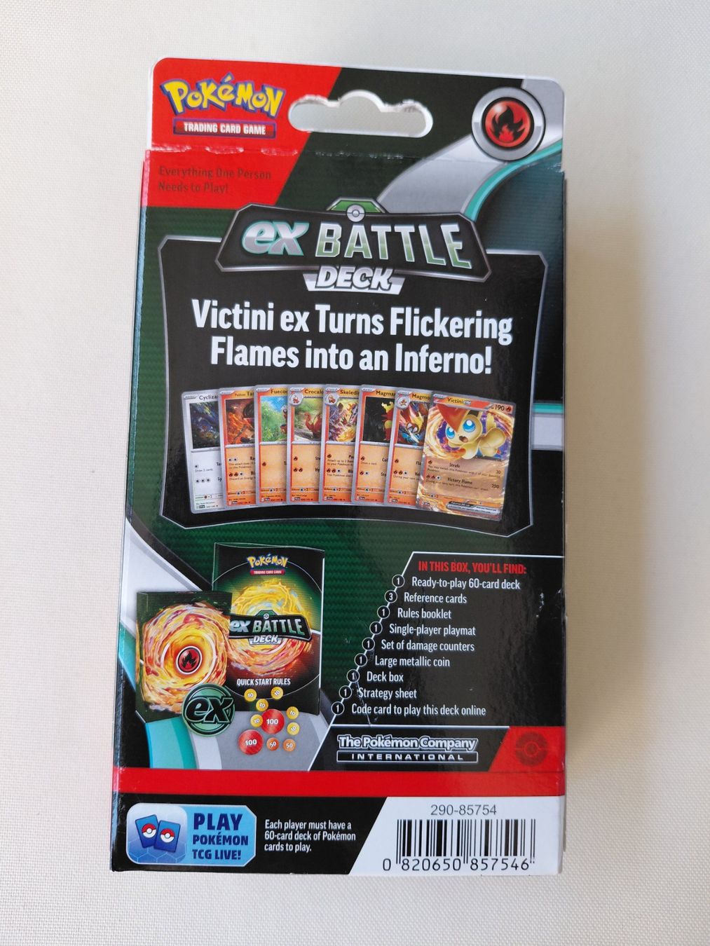 Pokémon Carte collezionabili: Pokémon: Ex Battle Deck - Victini EX! – Nuovo e nell'imballaggio originale da Walenstadt venduto da emynmuil1 2