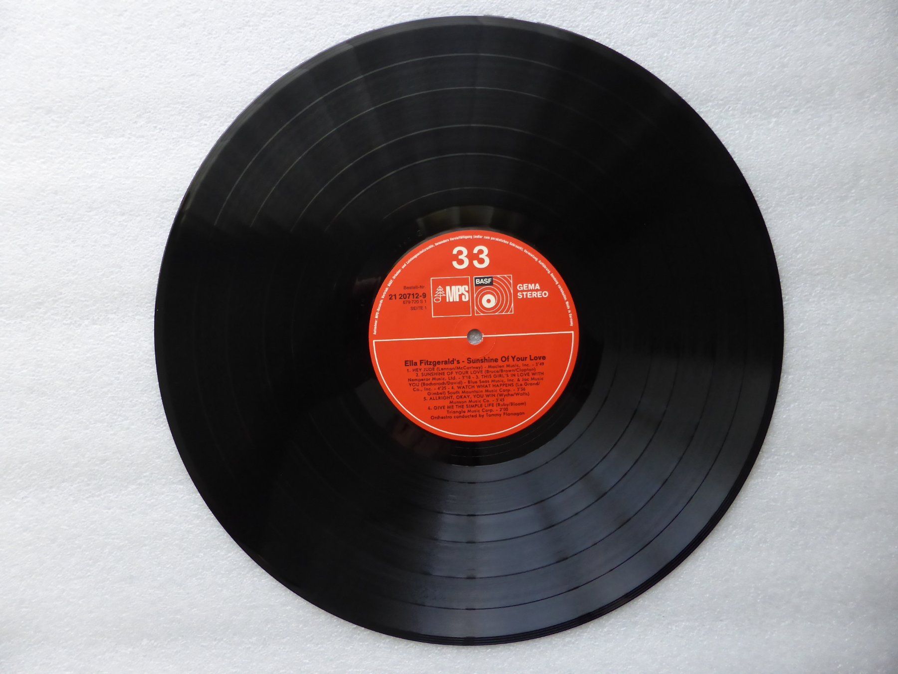 Dischi in vinile: VINYL  LP  ELLA FITZGERALD – Usato da Küssnacht am Rigi venduto da Sunnestrahl 1