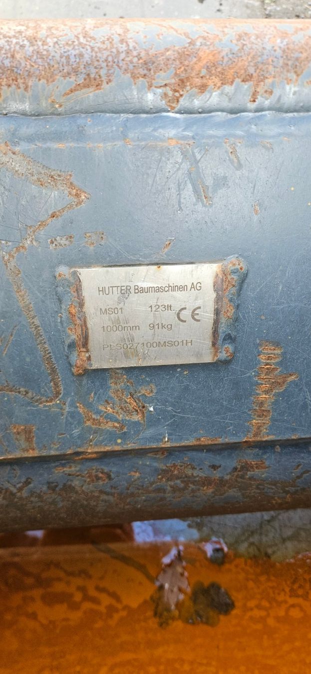 Hutter Bagger: Planierlöffel starr mit MS01 (25/18) – Gebraucht aus Altstätten SG von hutterag 2