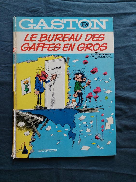 Gaston Lagaffe R2 Le Bureau Des Gaffes En Gros Ed. 1973 (Gebraucht) in ...