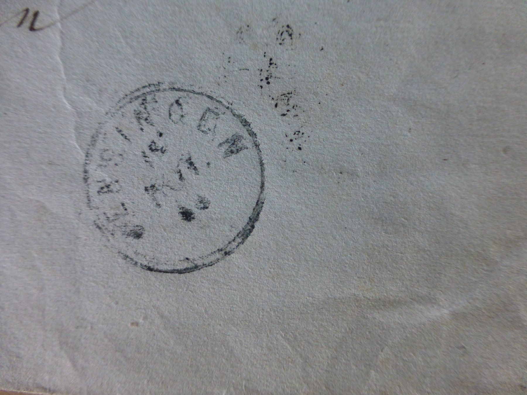 Tous les timbres: Kestenholz, Brief nach Solothurn ?? ca. 1850 – D'occasion à Bettlach par 1saurer 1