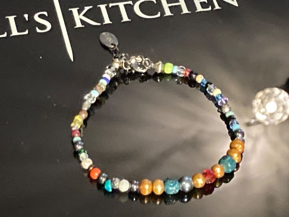 bracelet avec perles en verre de MURANO - La Môme Bijou