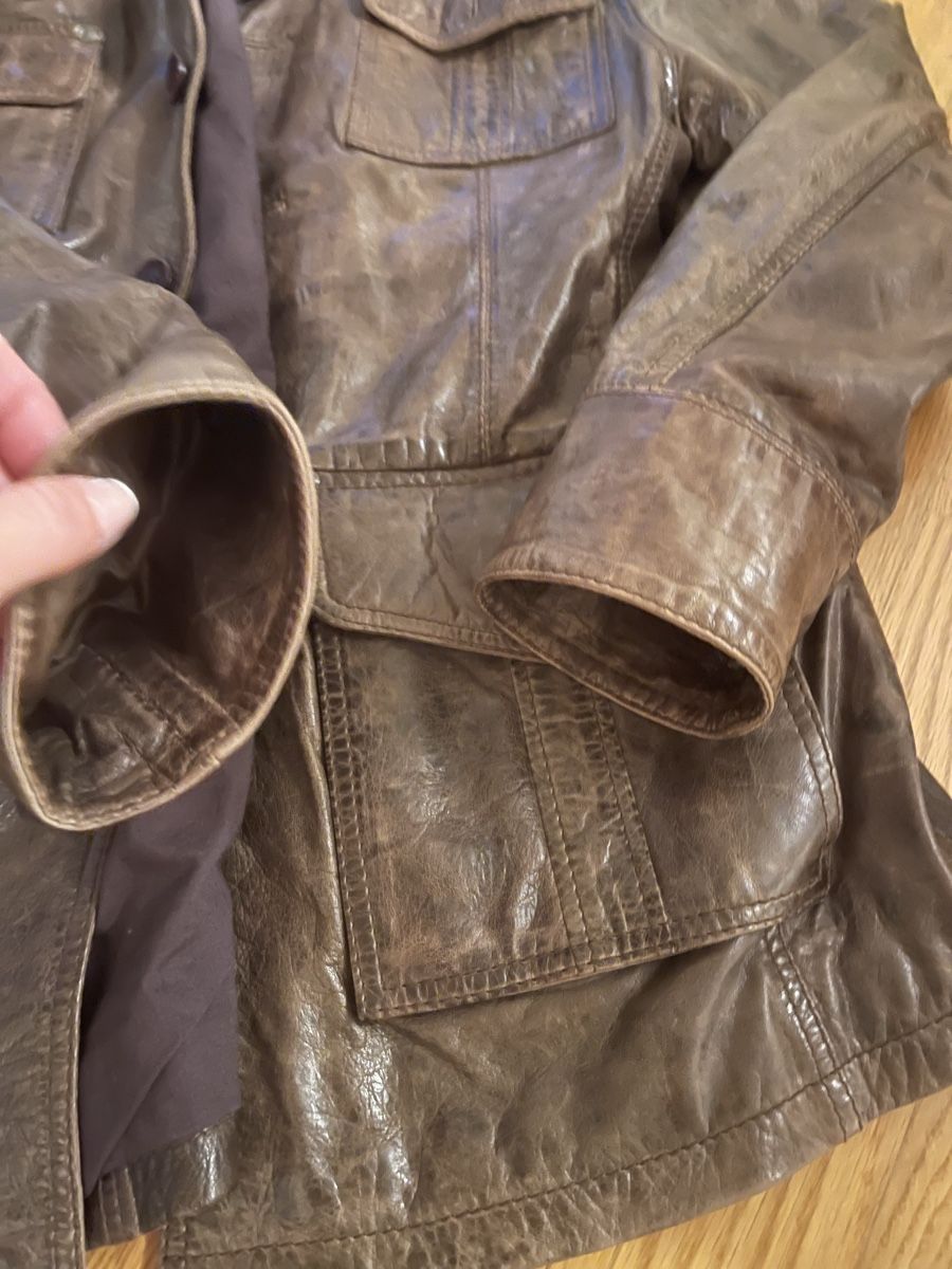 Jacken: Lederjacke Gipy, Herren, Gr. M, Braun – Gebraucht aus Rüschlikon von leo_mwz2 4