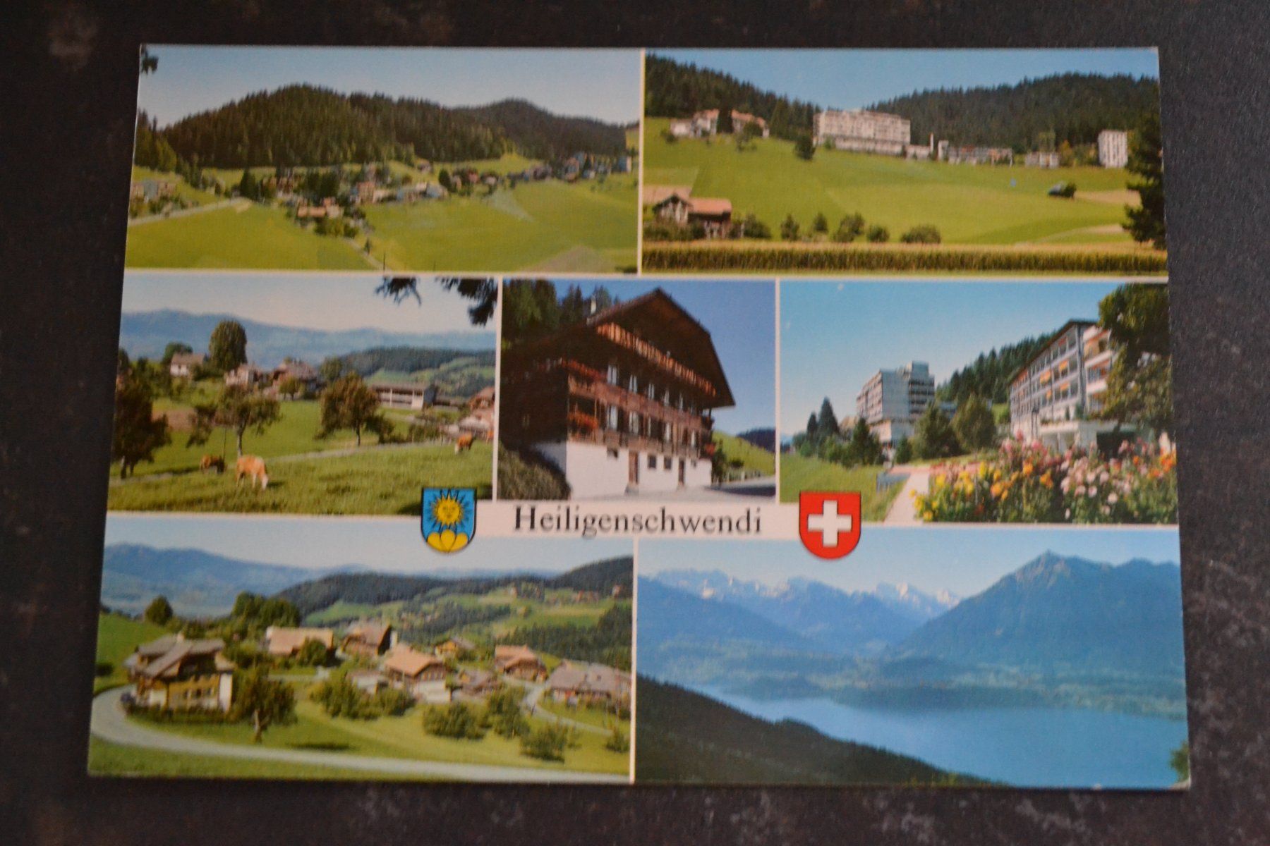 Cartoline postali: AK Heiligenschwendi BE – Usato da Beinwil am See venduto da kajak55