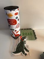 Dino Party Set: Tischbombe, Servietten, Deko - Weihnachten!