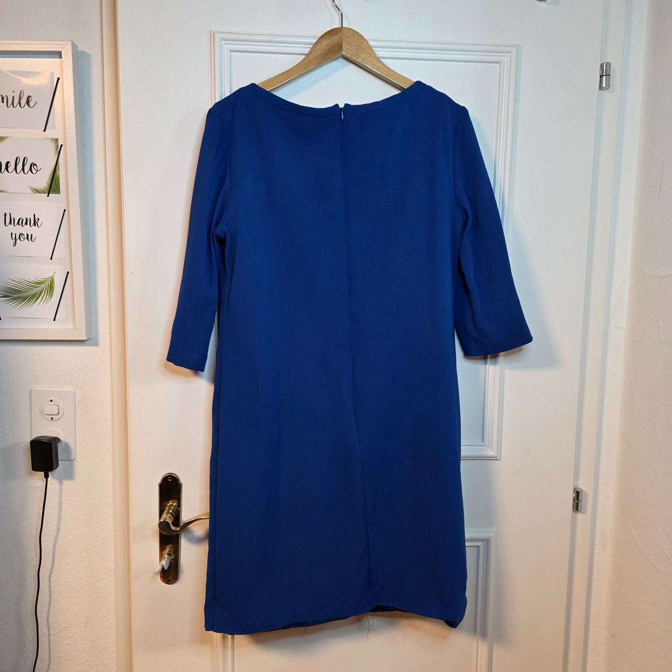 Hallhuber Vestiti: Hallhuber Donna Kleid Gr. 44 Blau – Usato da Wald ZH venduto da CapLux 1