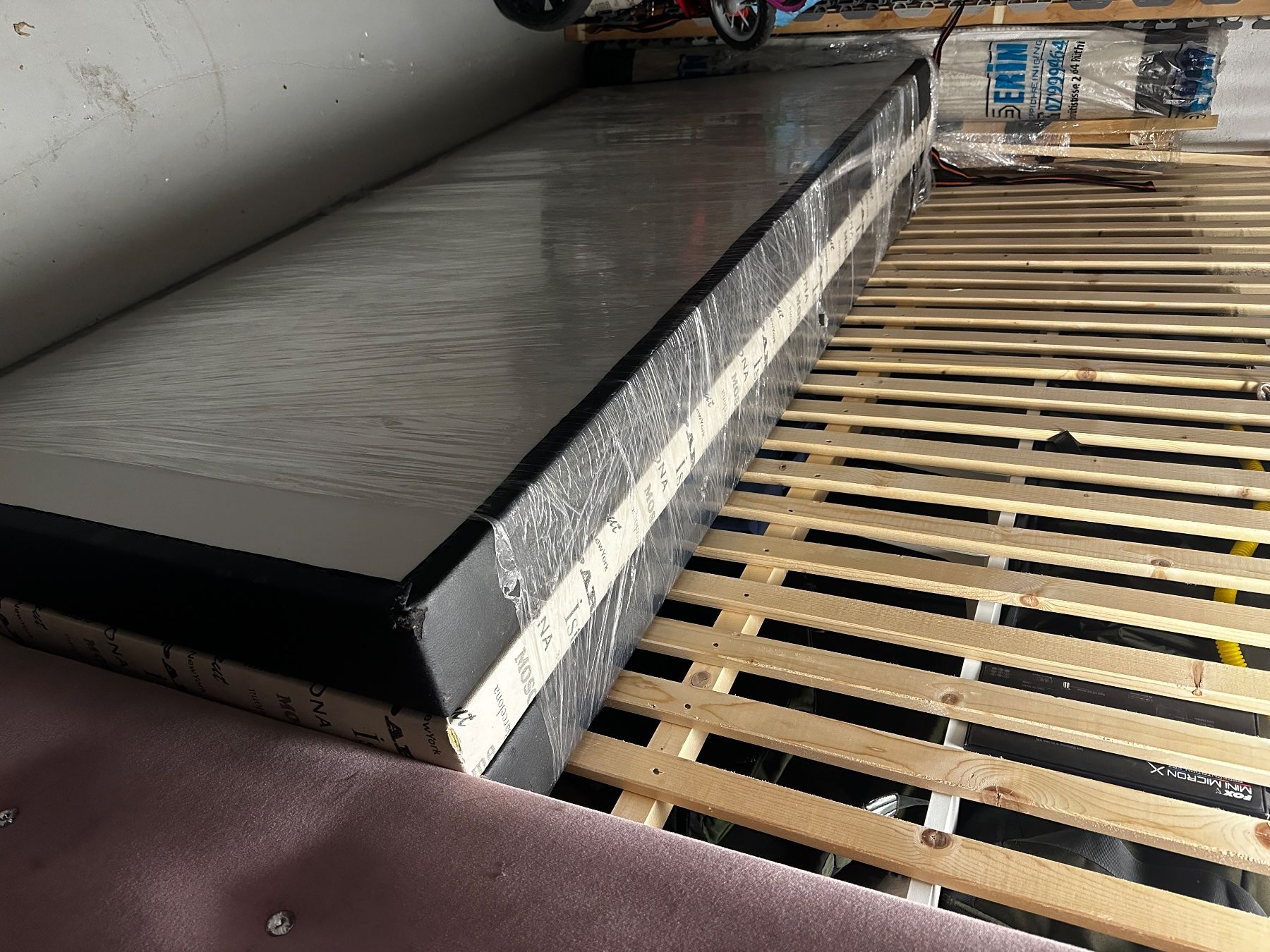 Letti: Boxspringbett mit LED-Kopfteil zu verkaufen, 90×200 – Usato da Wetzikon ZH venduto da ser_jdz2 2