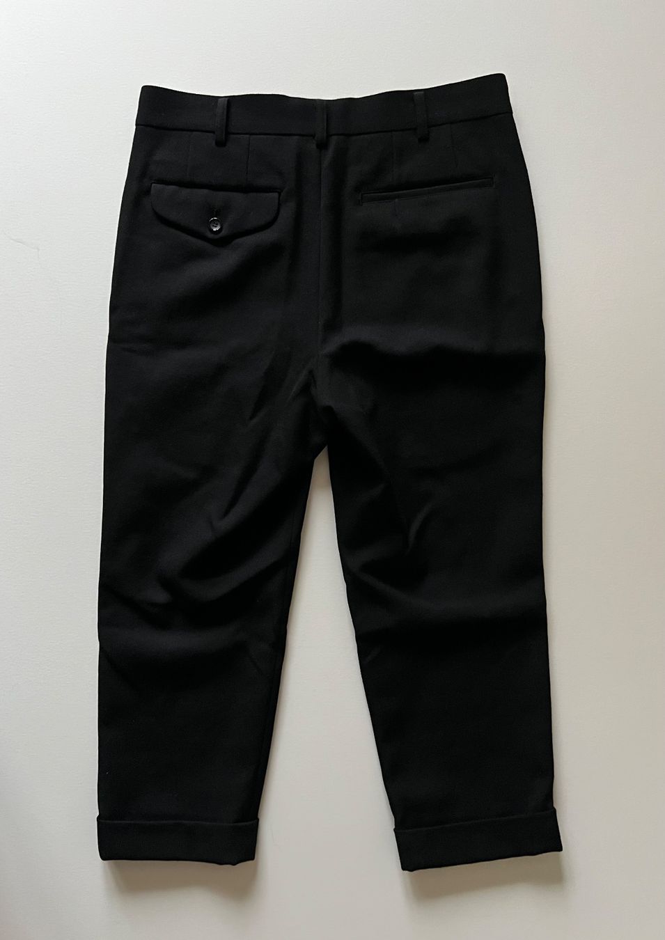 Comme Des Garcons Pantaloni: Comme Des Garçons Wool Tailored Trousers Hose S – Usato da Luzern venduto da Bon_Voyage 1