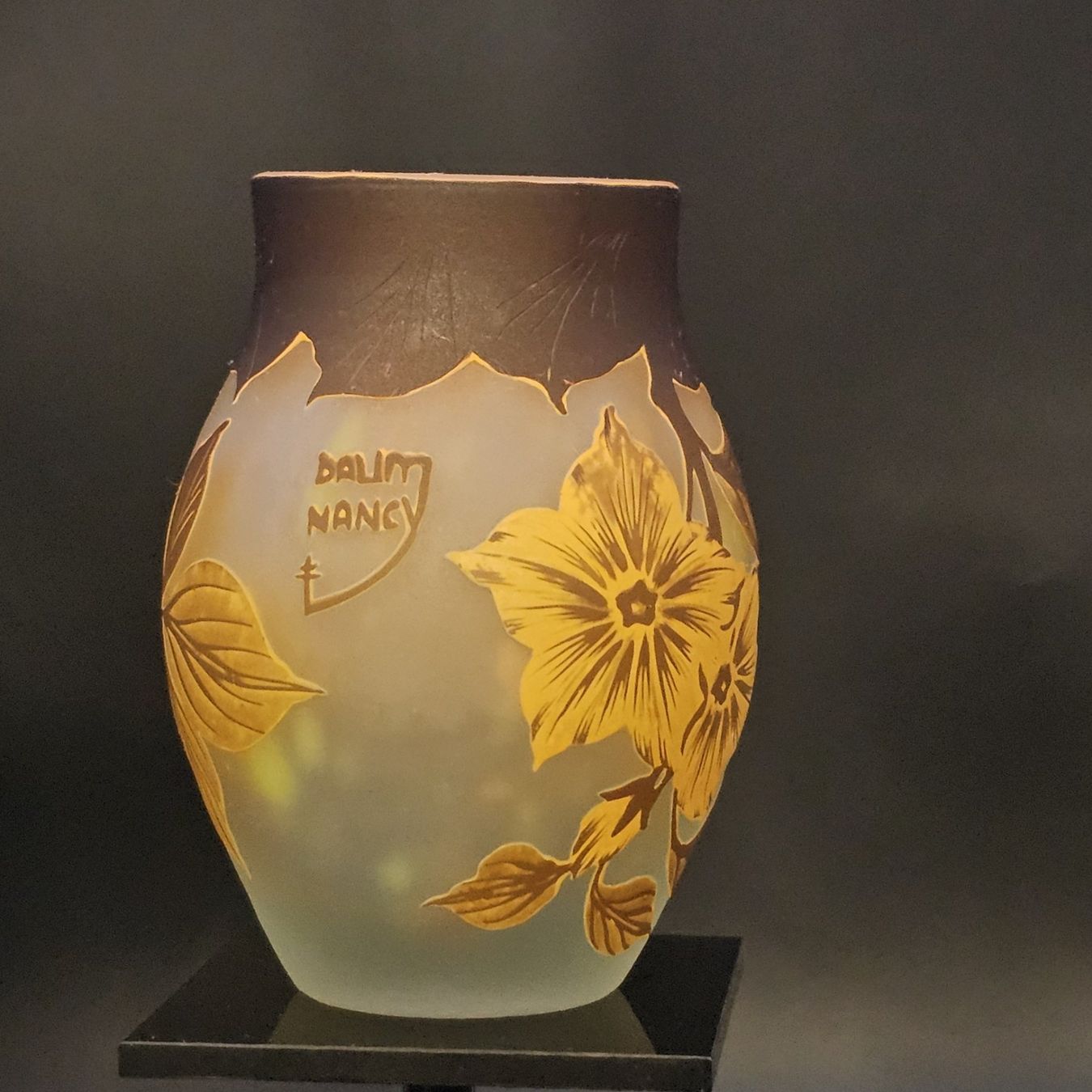 Daum Vasen & Gefässe: Daum Nancy Flowers Acid Etched Cameo – Gebraucht aus Bruettisellen von Collector_Store 4
