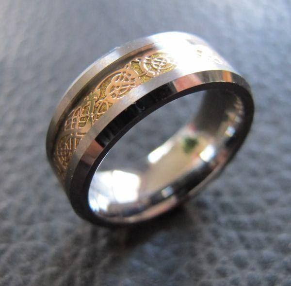 Anelli: Echter Tungsten Carbide Wolfram Ring 9 – Nuovo (secondo la descrizione) da Schwanden GL venduto da UHRKNALL 3