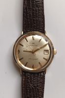 Hamilton Goldfield 10K Armbanduhr Weiße Zifferblatt