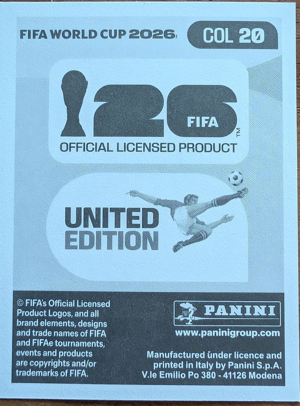 Panini Carte collezionabili: wm 2026 panini bild Luis Diaz COL 20 – Nuovo (secondo la descrizione) da Zürich venduto da Milk-and-Chicken 1