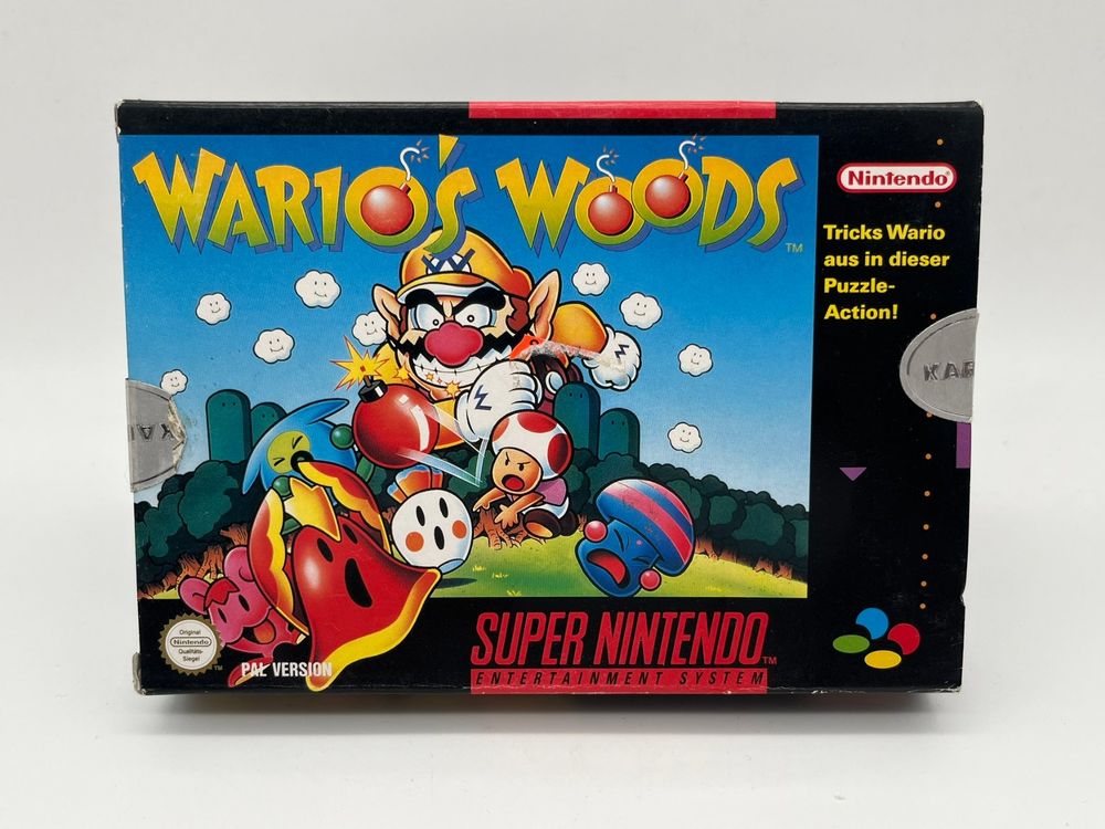 Wario Woods SNES Pal Nintendo Retro Original | Kaufen auf Ricardo