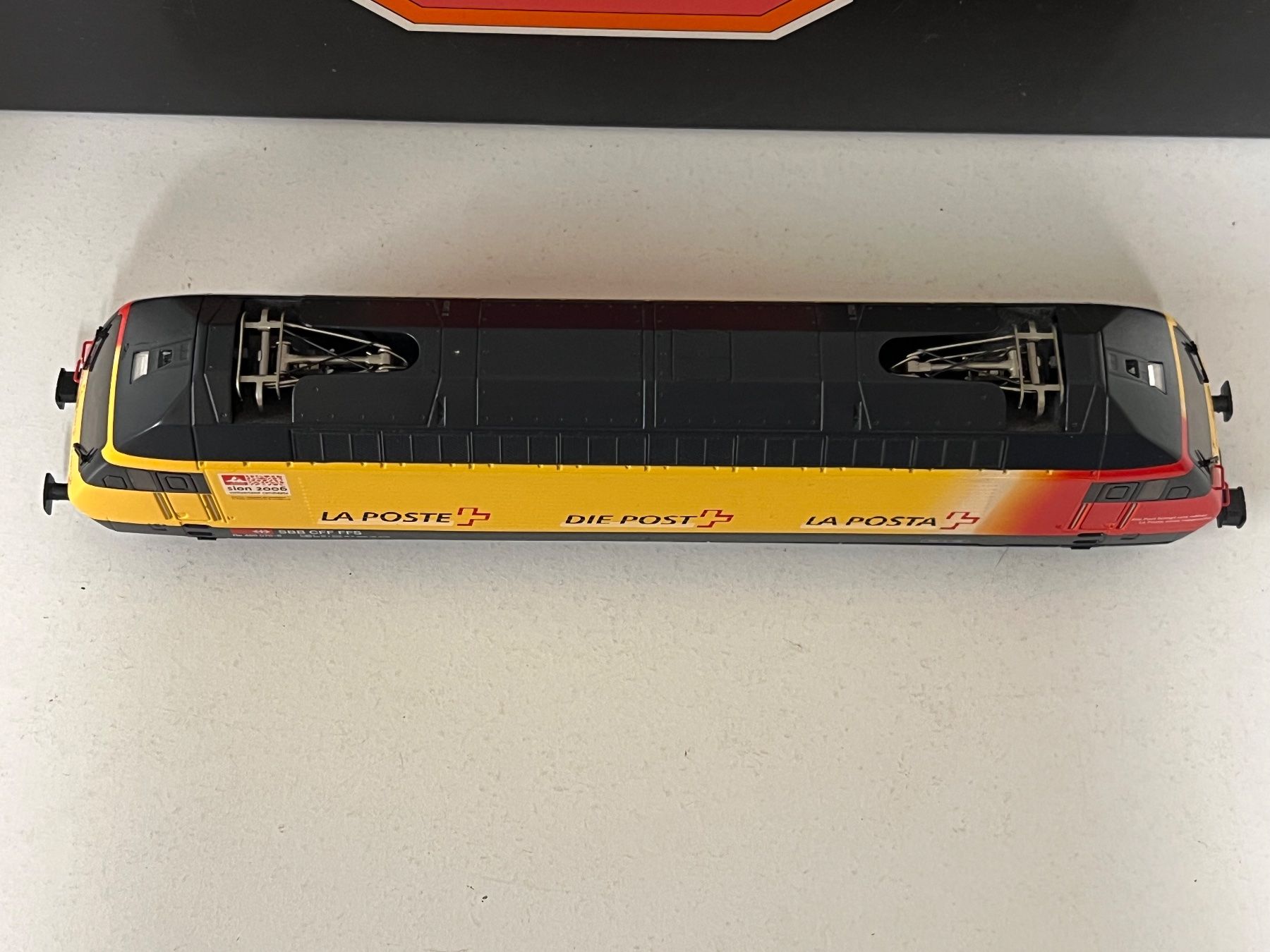 Hag Modellini di ferrovie: HAG Re 4/4 SBB POST Typ 460 Nr.281 H0 DC Analog – Usato da Neuenhof venduto da ludovicco 5