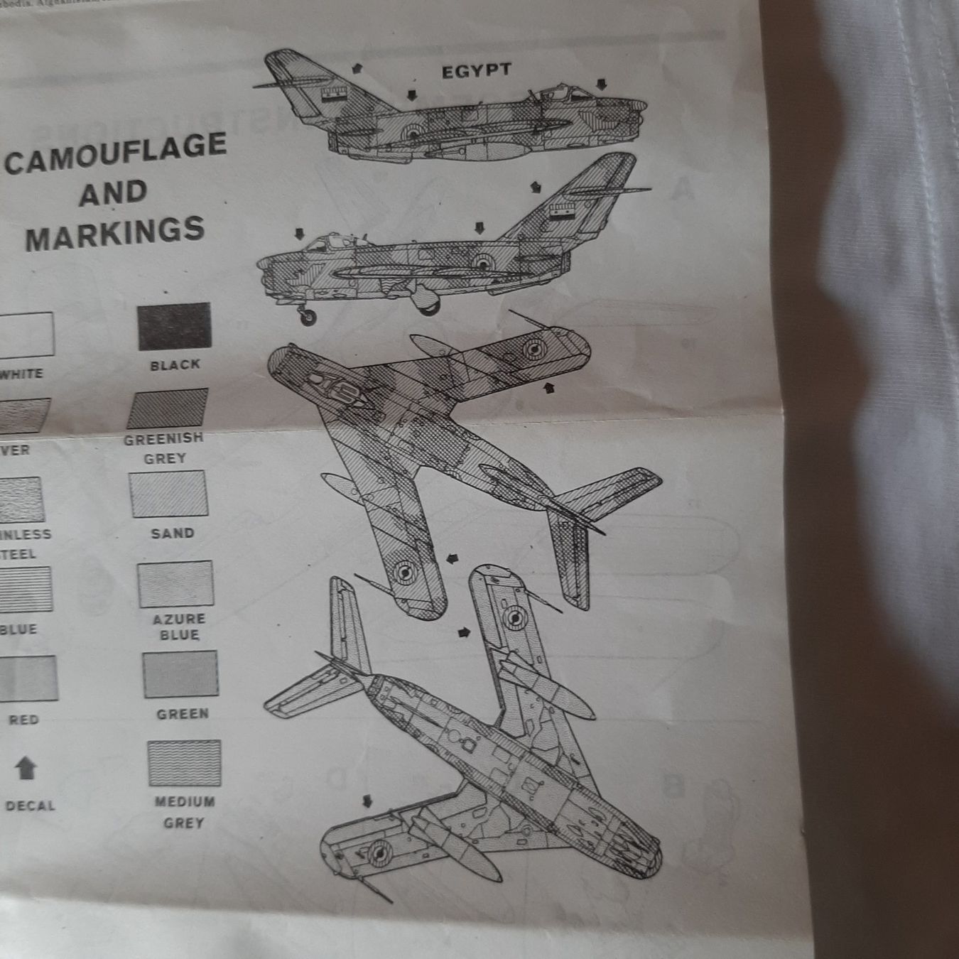 Modellbausätze & Standmodelle: 3129 ... MIG-17 PF ... KP 7 – Gebraucht aus Bonstetten von Benibanny59 2
