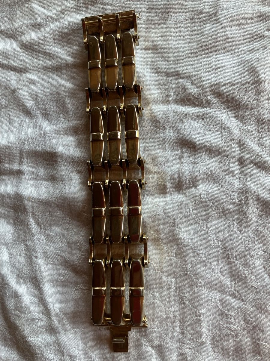 Bracciali & Braccialetti: Vintage Armband goldfarben – Usato da Bassersdorf venduto da groovygremlin 2