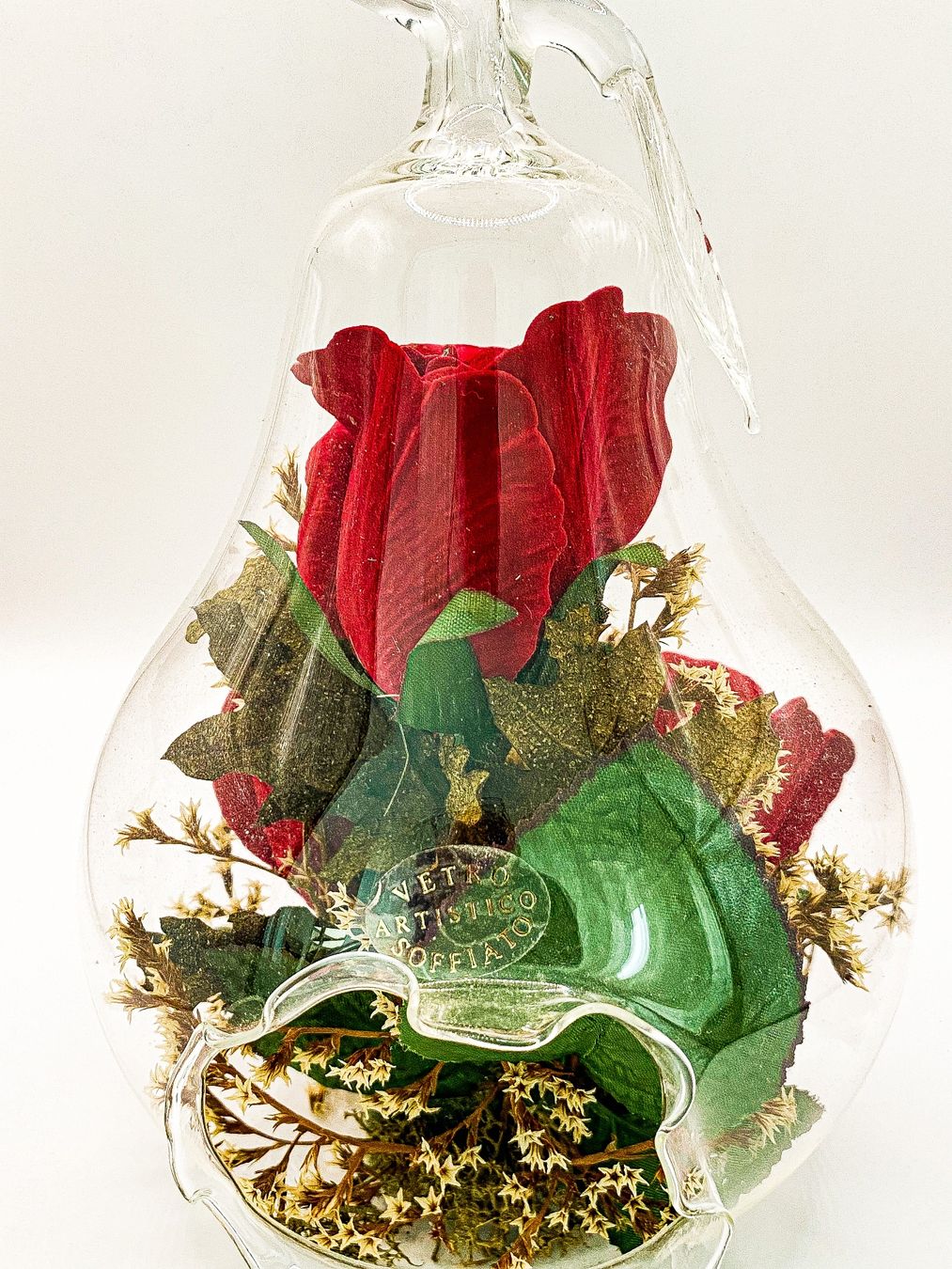 Tutte le decorazioni: Blumengesteck in Glasgefäss – Usato da Heiligkreuz (Mels) venduto da Oldtimerfan03