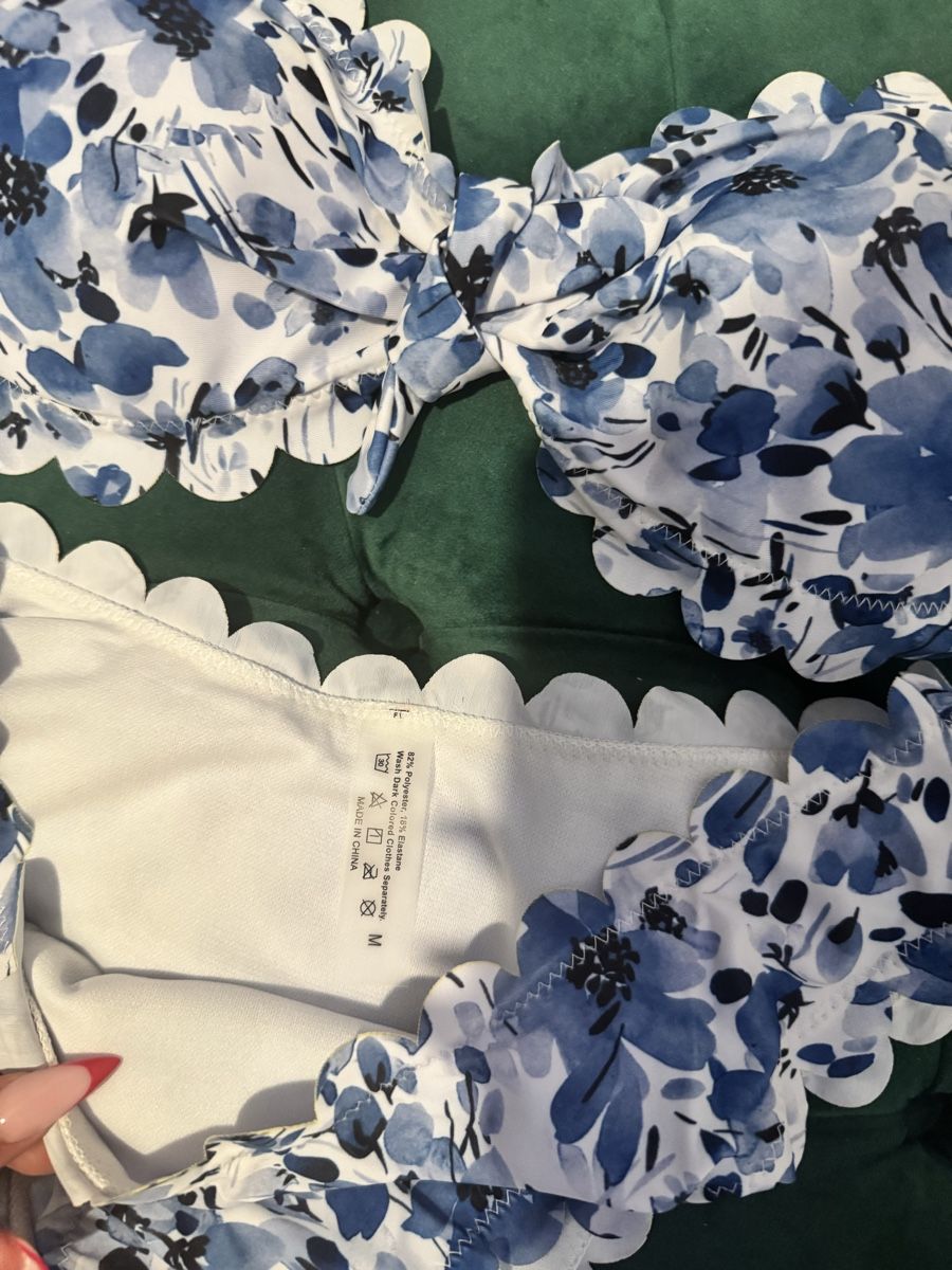 Costumi da bagno & Bikini: Sommer Bikini Set mit Blumenmuster, Grösse M - Neu! – Nuovo e nell'imballaggio originale da Emmen venduto da t_a_n88x 1