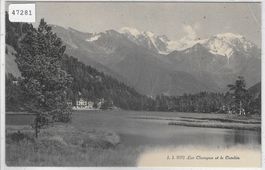 Lac Champex et le Combin