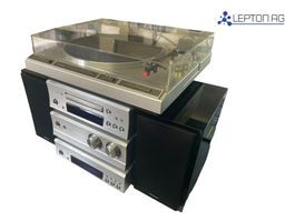 Onkyo Stereo Anlage-C733 mit Pioneer PL-950 Plattenspieler