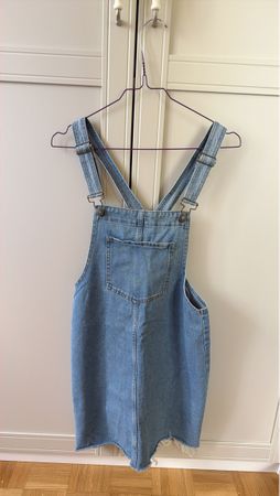 Jeanskleid Jeans Trägerkleid Sommerkleid Grösse 36 Top!