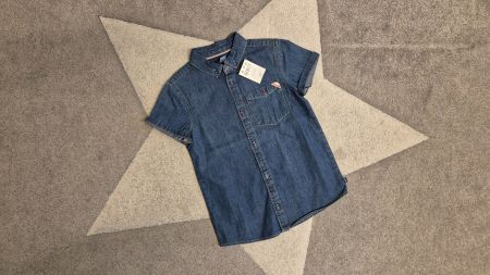 Hemd von Okaïdi Jeans Gr. 116 neu