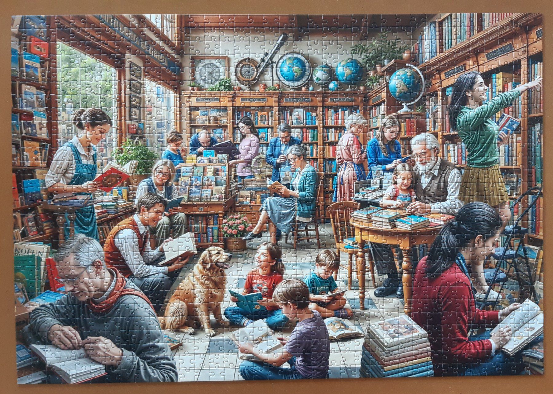 Puzzle: Bluebird Puzzle 1000 Teile, Bookstore – Usato da St. Gallen venduto da hohl1964 1