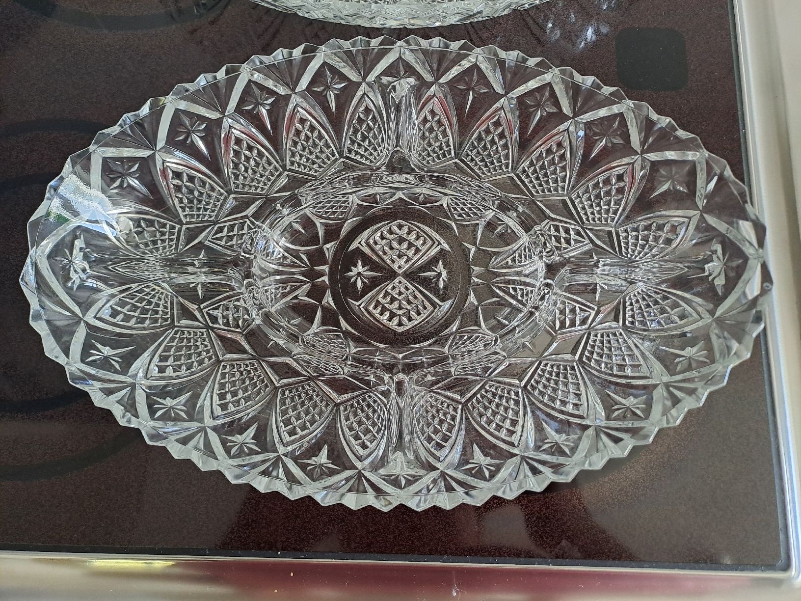 Coupes: 2 servierplatten aus Glas, Aperoschalen – D'occasion à Rickenbach LU par bishiida 3
