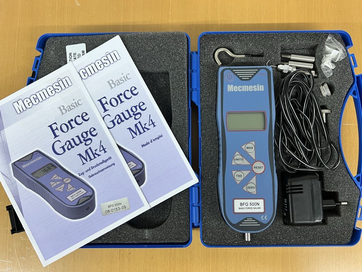 Misurare: MECMESIN Dynamomètre BFG pour traction et pression – Usato da Basel venduto da La.Bonne.affaire