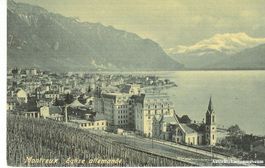 Montreux - Eglise Allemande + ca. 1920