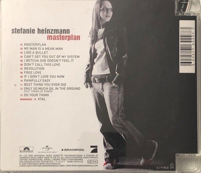 CDs: Stefanie Heinzmann - Masterplan – Gebraucht aus Grüningen von azulgris 1