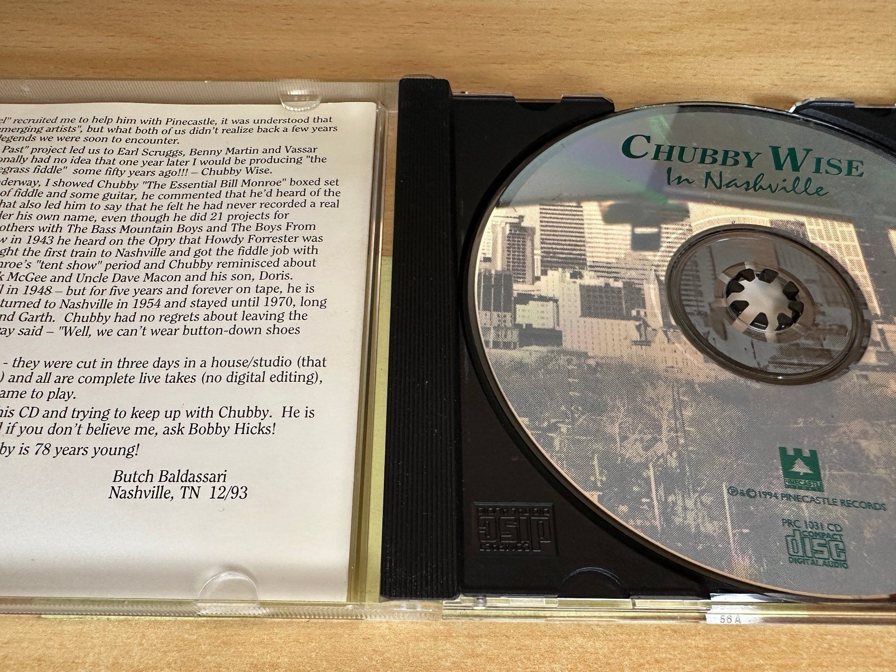 CDs: T8 Chubby Wise – In Nashville – Gebraucht aus Rikon im Tösstal von Alpenmutz 2